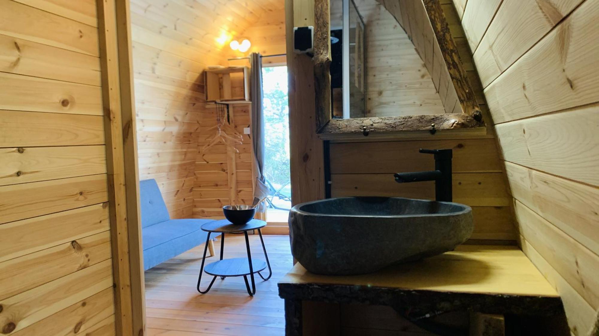 Camping Les Hauts De Rosans Eksteriør billede