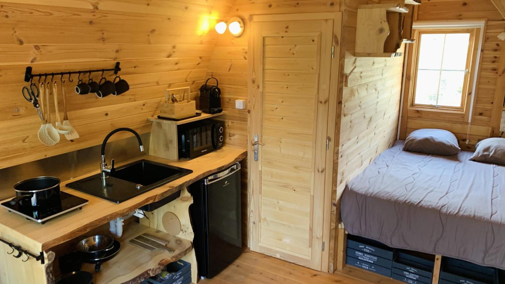 Camping Les Hauts De Rosans Eksteriør billede
